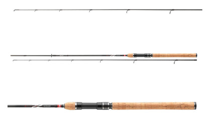 Спининг въдици DAIWA '25 NINJA X SOLID SPIN - 1.90/2.10m - различни ъгли на показване и детайли