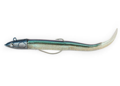 Силиконова примамка GT-Bio Nova Eel - Combo - Бисмут - риболовен такъм с блестяща повърхност, 12.5cm/10gr