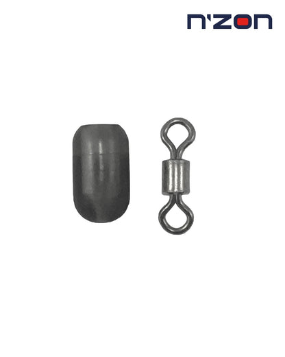 Vârtej cu opritor DAIWA N'ZON Swivel and Stop Bead