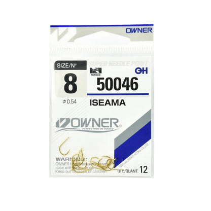 Крючки Owner ISEAMA GOLD - 50046