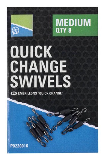 Быстросъемы PRESTON QUICK CHANGE SWIVELS
