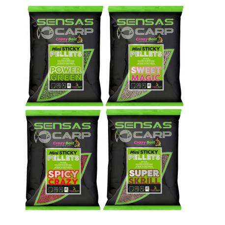 Πέλλετ SENSAS Mini Sticky Pellets - 700gr/2mm
