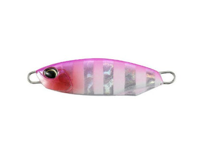 Джиг Duo Drag Metal Cast Slow - 20gr PJA0171 Zebra Pink Glow за риболов, идеален за улов на риба.