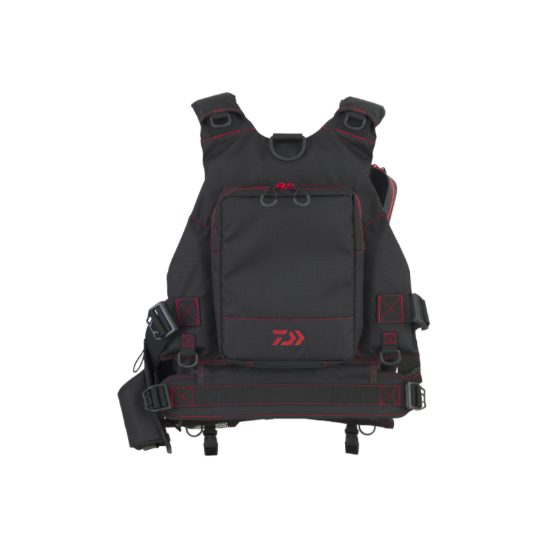 DAIWA DF-6224 Float Game Vest - Black/Red