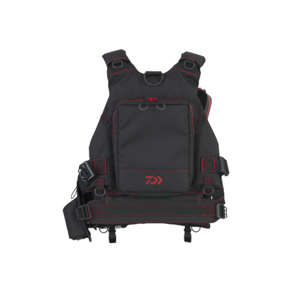 DAIWA DF-6224 Float Game Vest - Black/Red