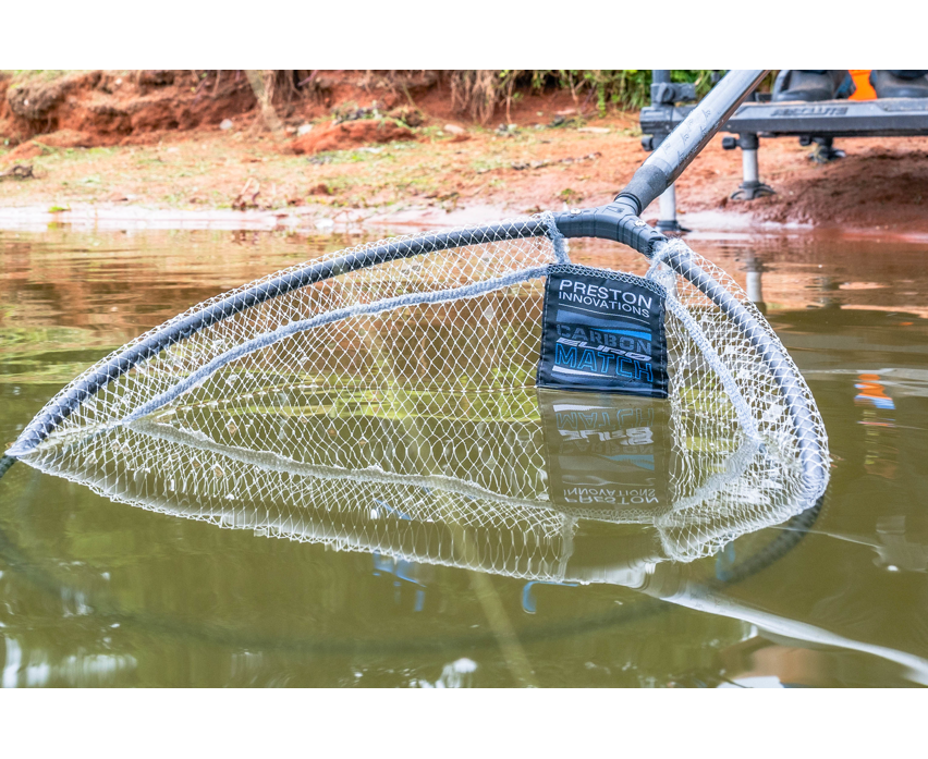 Landing net head PRESTON Carbon Euro Match Landing Net - 16/18"