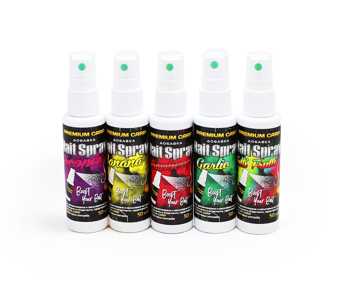 Liquid flavour FilStar Premium Carp Bait Spray - 50ml