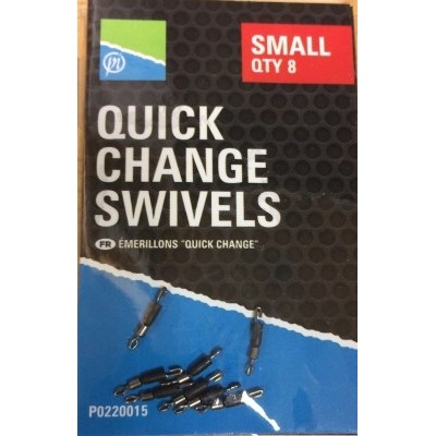 Быстросъемы PRESTON QUICK CHANGE SWIVELS