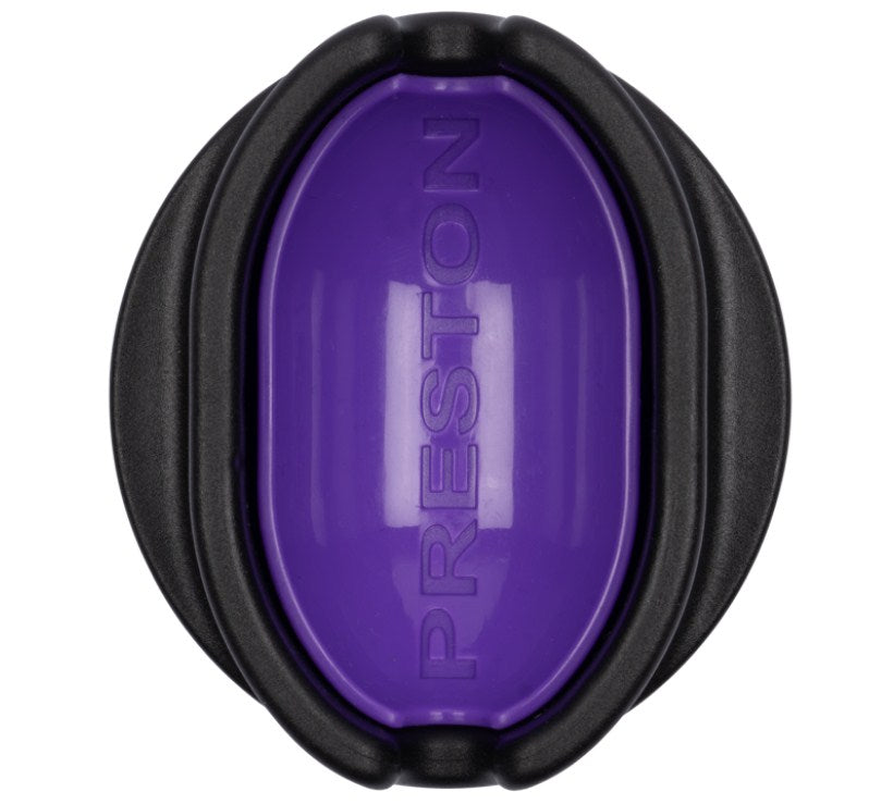 Форма PRESTON QUICK RELEASE METHOD MOULD - XXL с незалепващ дизайн, проектирана за XXL ICS метод хранилки.