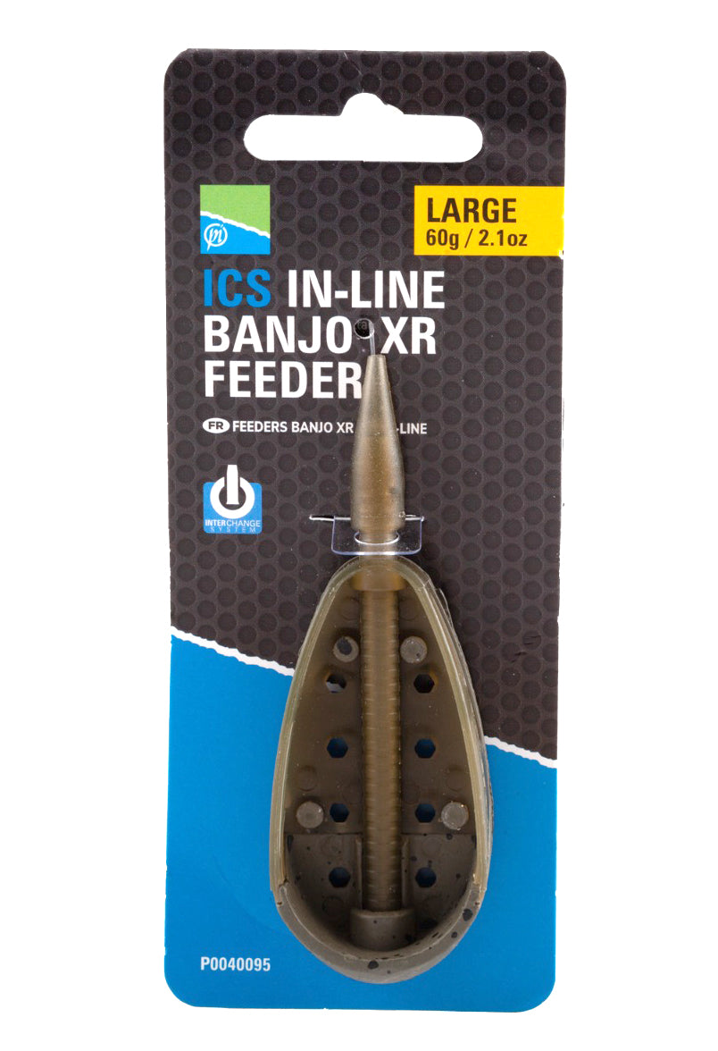 Method ταΐστρα PRESTON ICS IN-LINE BANJO XR FEEDERS - LARGE