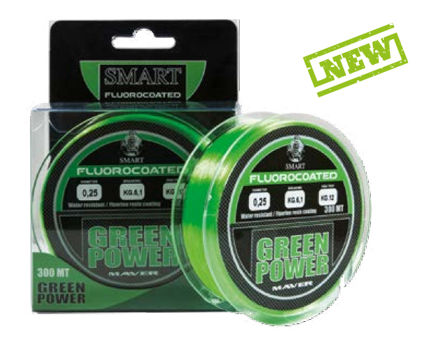 Монофилно влакно Maver GREEN POWER FLUORINE - 300 метра
