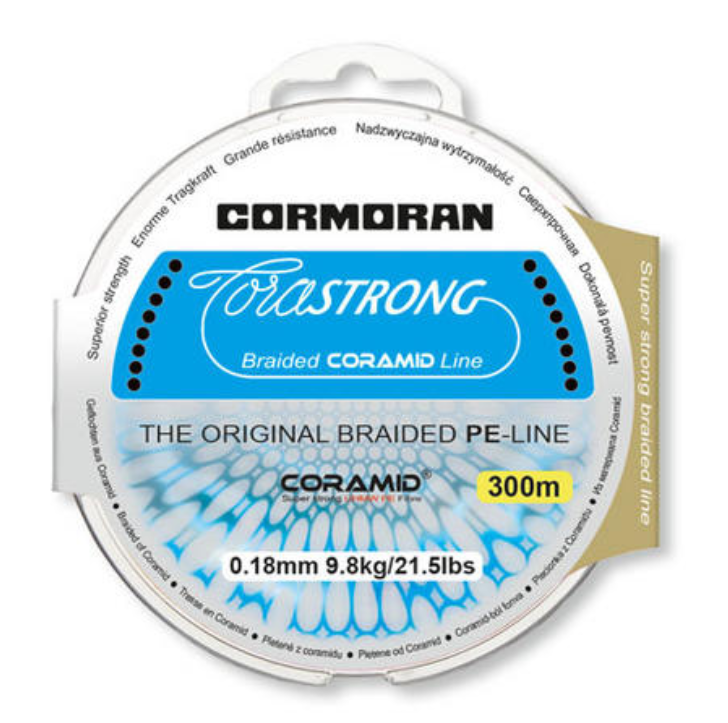 Плетеный шнур Cormoran Corastrong Green - 300 м