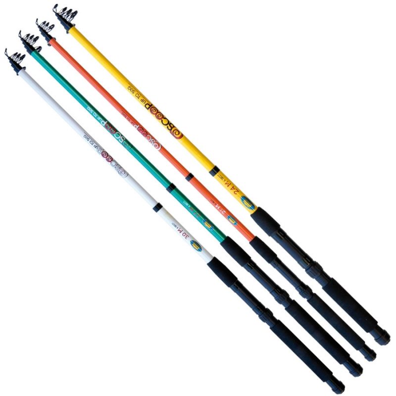 Τηλεσκοπικό καλάμι με οδηγούς Lineaeffe Scoop - 2.10m/50gr