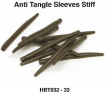 Противоусукващ шлаух Rod Hutchinson ANTI TAGLE SLEEVES STIFF GREEN - 10 бр в опаковка