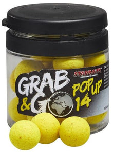 Πλεούμενα boilies STARBAITS POP-UP G&G - SWEET CORN - 14MM