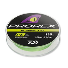 Плетено влакно Daiwa PROREX UL FINESSE BRAID CHARTREUSE (зелено) - 135м