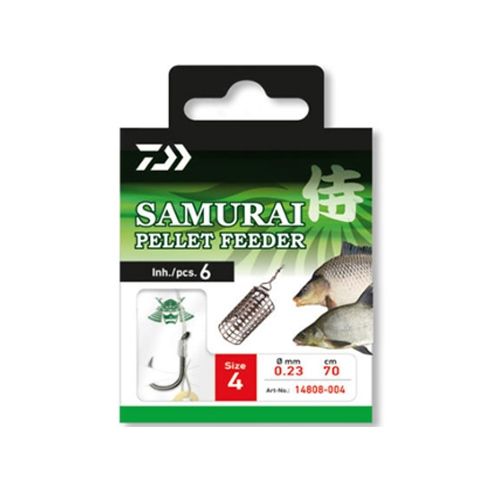 Вързани куки - DAIWA SAMURAI PELLET FEEDER HOOKS