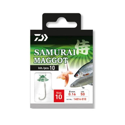 Вързани куки - DAIWA SAMURAI MAGGOT HOOKS