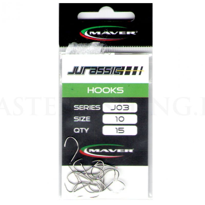 Αγκίστρια MAVER Jurassic Series J03 - 15 τεμ. στη συσκευασία