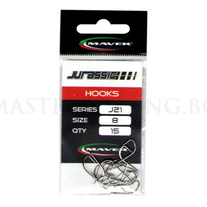 Куки MAVER Jurassic Series J21 - 15 бр в пакет