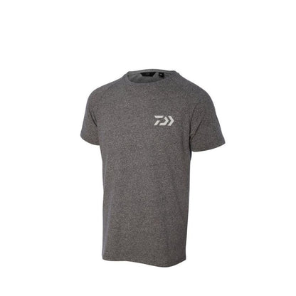 Тениска DAIWA D-VEC T-SHIRT -  светло сива с бяло лого