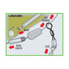 Вирбели KODEX LARGE EYE SPECI-SWIVEL - 15 бр в опаковка