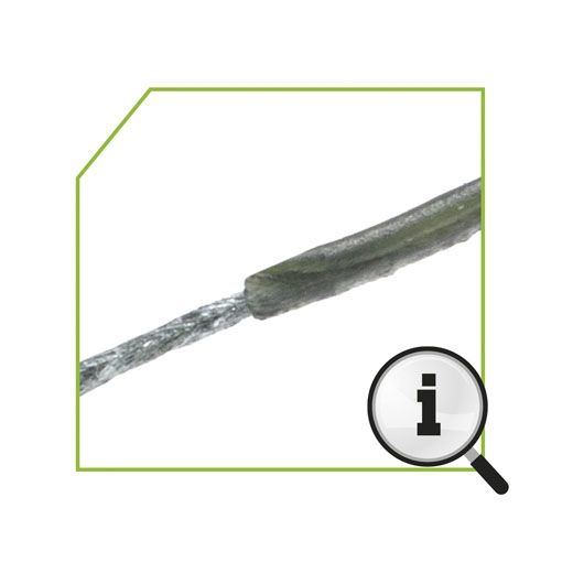 Braided line with coating Kodex Micro-Strip Coated Hookling - 20m