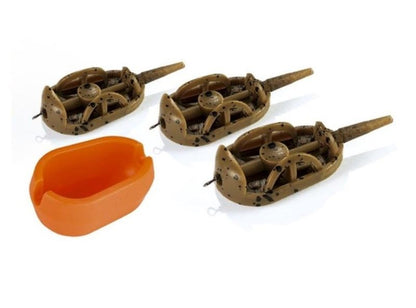 Set for method feeder Fil Fishing Method Feeder Set 40+50+60gr + Mould - No 4439