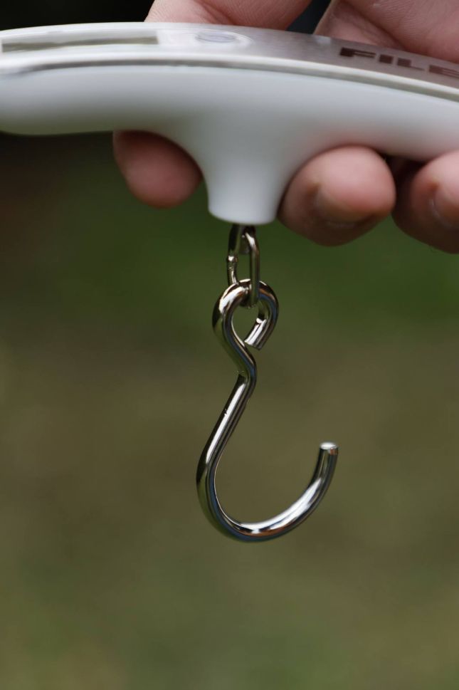 Дигитален кантар Fil Fishing DIGITAL SCALE - здрав кука за надеждно измерване на улова.