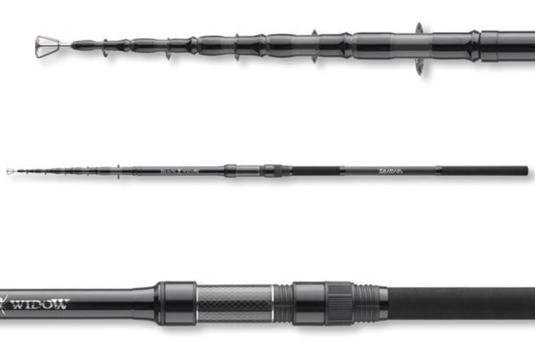 Телескопична шаранджийска въдица - Daiwa 20 BLACK WIDOW TELE CARP 3.90m / 3.5LB
