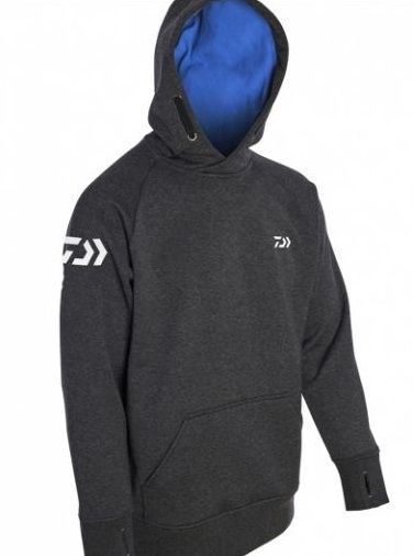Свитшот DAIWA MATCH HOODIE - GREY/BLUE