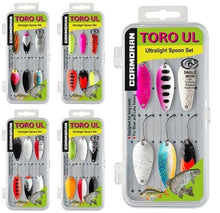 Set 6 oscilante CORMORAN Toro UL pentru pescuit ultralight
