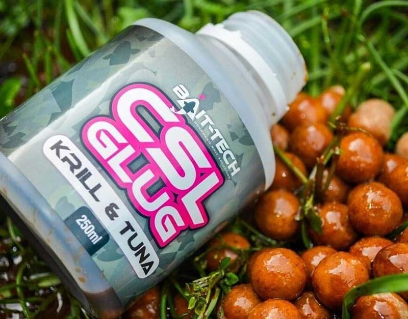 Dip BAIT-TECH CSL GLUG KRILL & TUNA - 250ml