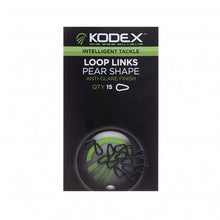 Халки за монтажи Kodex Loop Link Pear Shape - 15 бр в пакет