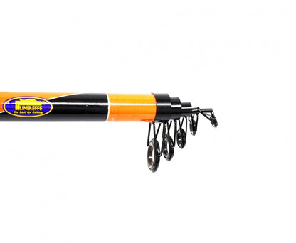 Телескопическое удилище с кольцами Lineaeffe CARBON THUNDER 2 - 3.60m/120gr
