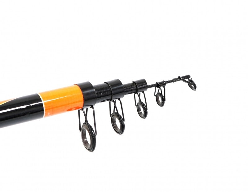 Телескопическое удилище с кольцами Lineaeffe CARBON THUNDER 2 - 3.60m/120gr