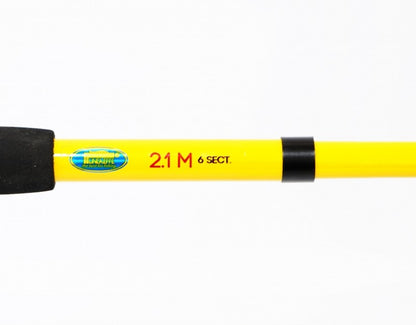 Τηλεσκοπικό καλάμι με οδηγούς Lineaeffe Scoop - 2.10m/50gr
