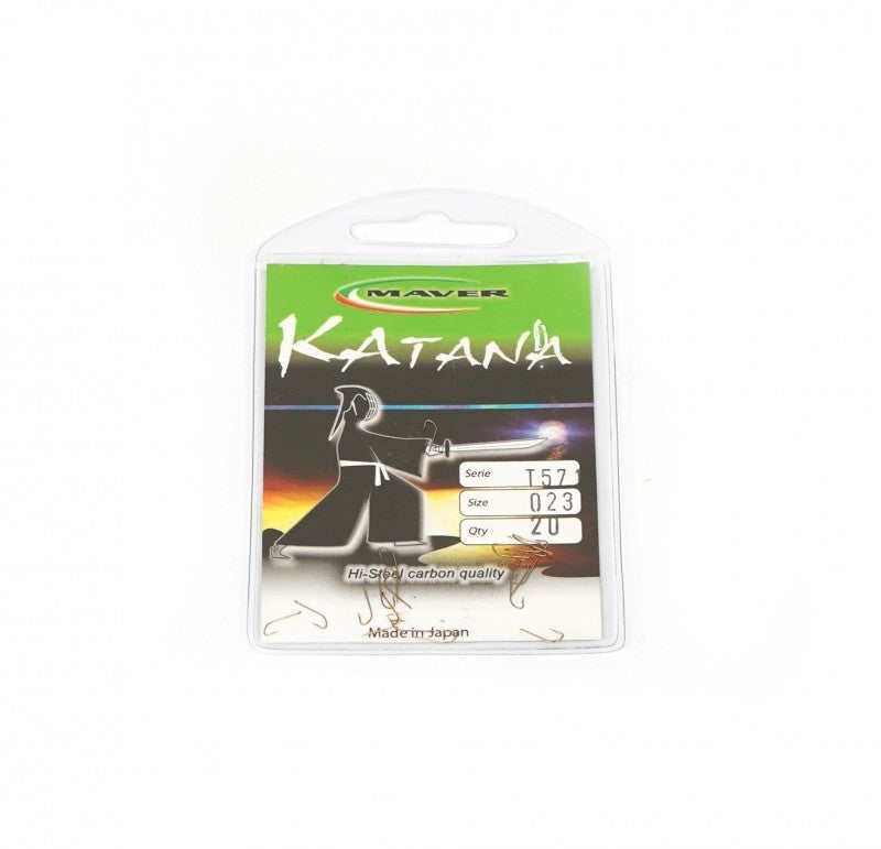 Hooks MAVER Katana T571A Bronze - 20 pcs per pack