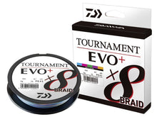Плетено влакно Daiwa TOURNAMENT X8 BRAID EVO+ MULTICOLOUR (мултиколор) - 300m
