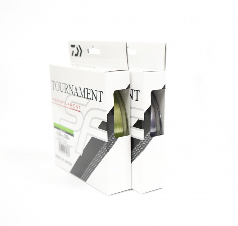 Monofilament line Daiwa TOURNAMENT SF LINE - 300 m / clear-green color