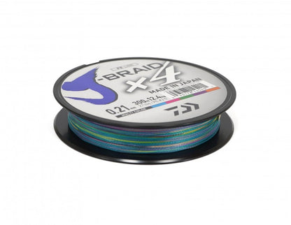 Плетено влакно Daiwa  J-BRAID X4 MULTICOLOR  (мултиколор) - 300м