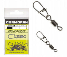 Вирбели с карабинка - CORMORAN CORLOCK SNAP POWER SWIVEL
