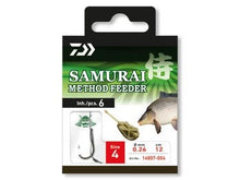Вързани куки за метод фидер - DAIWA SAMURAI METHOD FEEDER HOOKS