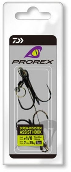Вспомогательная система с 2 тройниками DAIWA PROREX SCREW-IN ASSIST HOOK