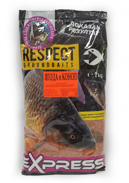 Μαλάγρα Respect Express Φράουλα με κάνναβη - 1kg
