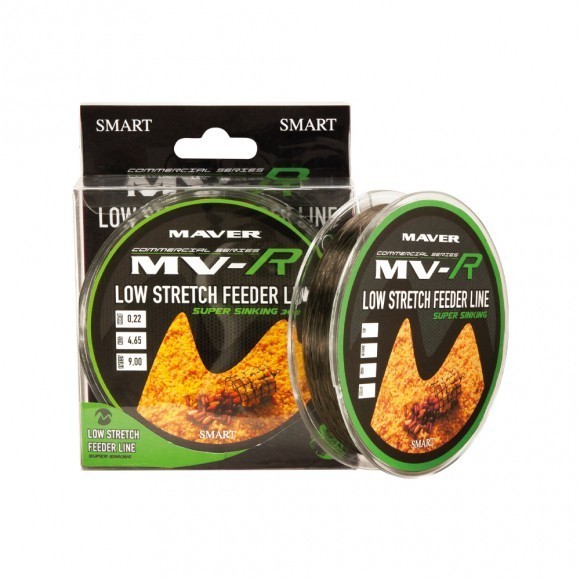 Монофильная леска MAVER MV-R LOW STRETCH FEEDER LINE 300 м - тонущее