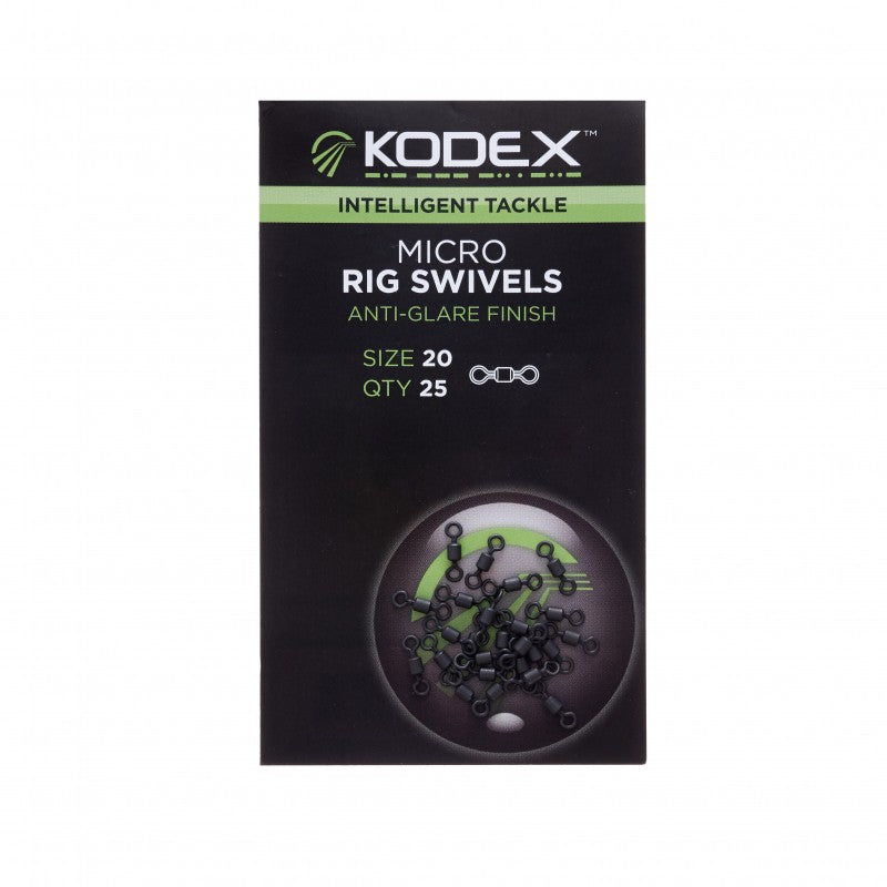 Στριφτάρια KODEX MICRO RIG SWIVELS - 25 τεμ. στη συσκευασία