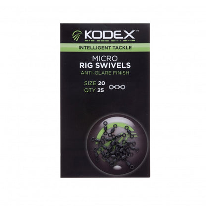 Στριφτάρια KODEX MICRO RIG SWIVELS - 25 τεμ. στη συσκευασία