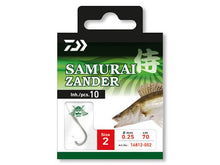 Вързани куки - DAIWA SAMURAI ZANDER HOOKS