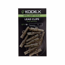 Клипсове за олово KODEX Lead Clips - 10 бр в опаковка